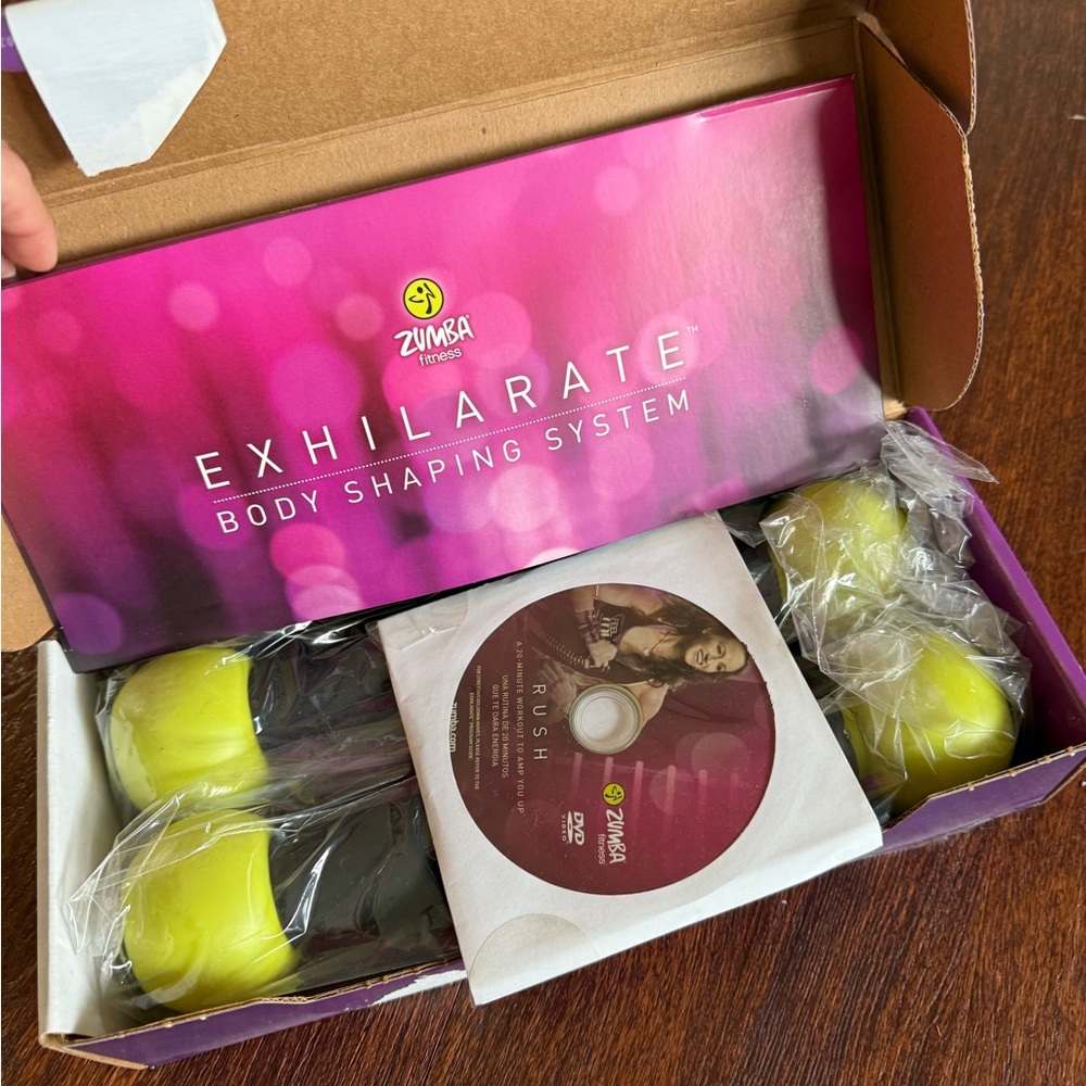 Zumba Exhilarate Body Shaping System with DVD